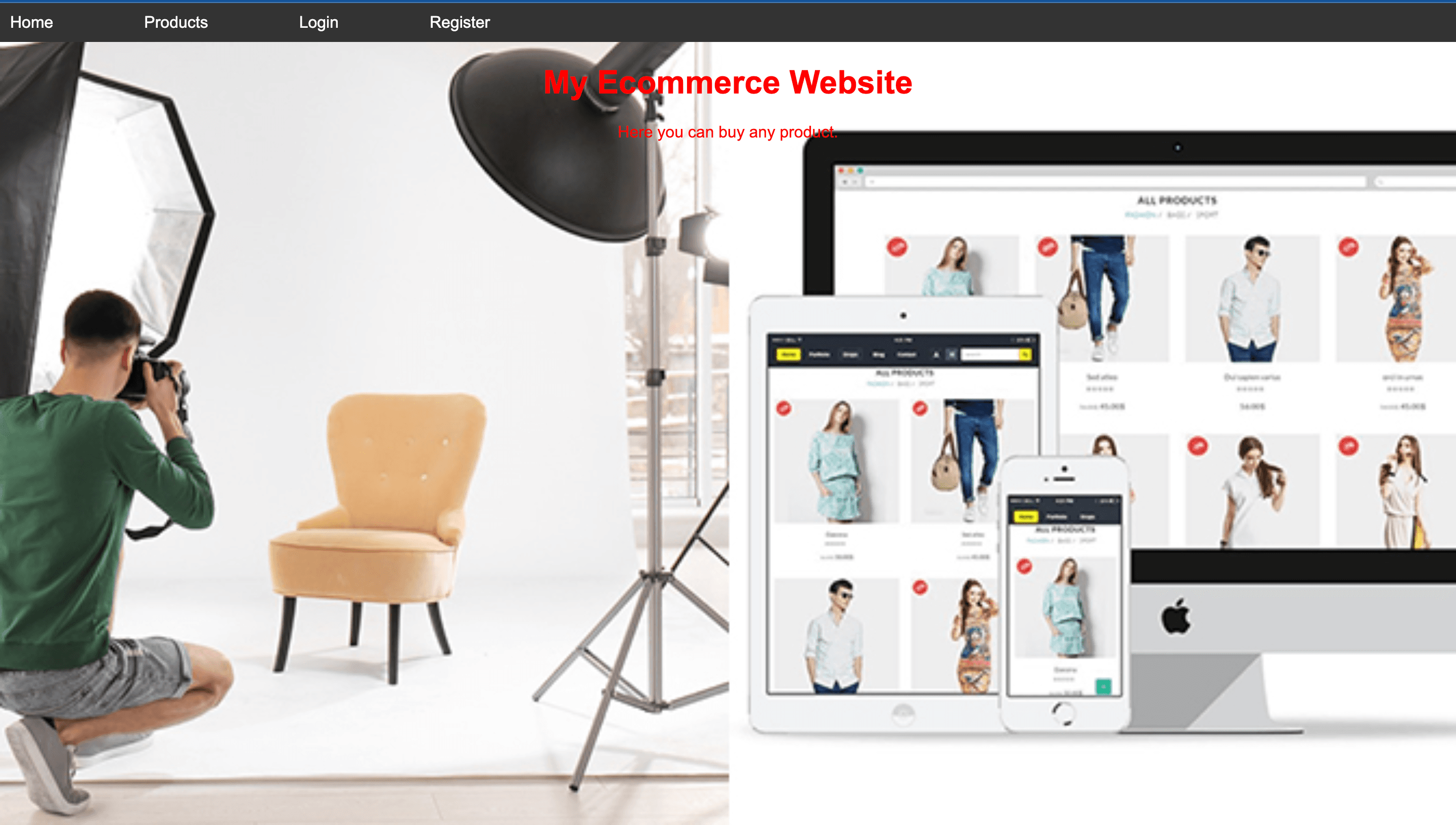 Ecommerce Website
